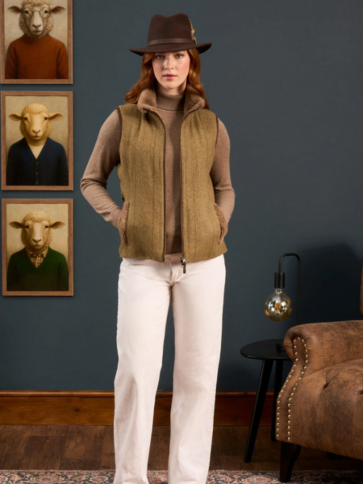 Gilet Combrook femme Alan Paine Gilet Combrook femme Alan Paine