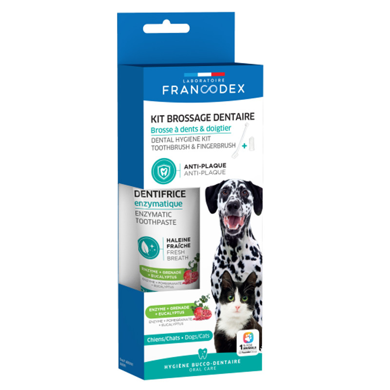 Kit de brossage dentaire 70ml Francodex