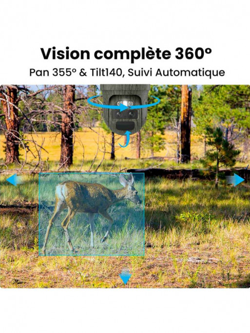 Caméra sans fil Go G450 4G Reolink