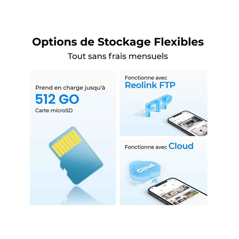 Caméra sans fil Go G450 4G Reolink