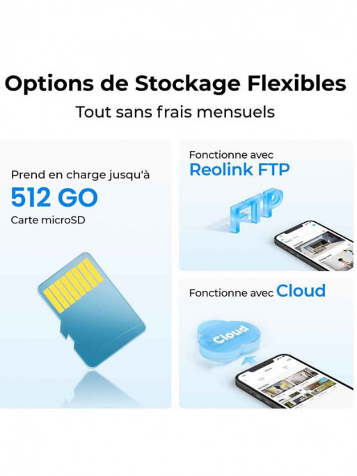 Caméra sans fil Go G450 4G Reolink