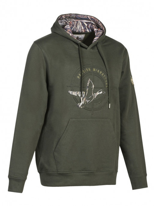 Sweat à capuche Passion Migrateurs Percussion