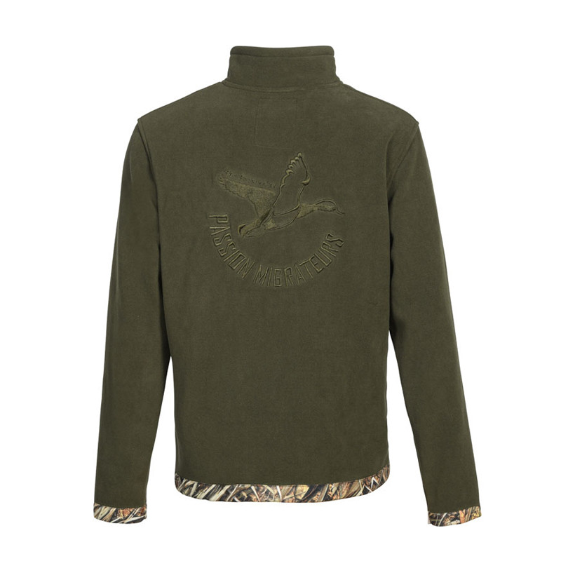 Blouson polaire Passion Migrateurs Percussion