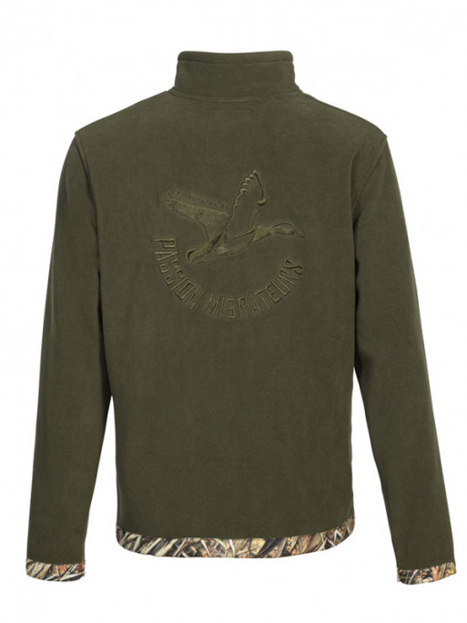 Blouson polaire Passion Migrateurs Percussion