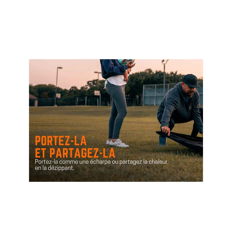 Poncho chauffant 2.0 Thaw