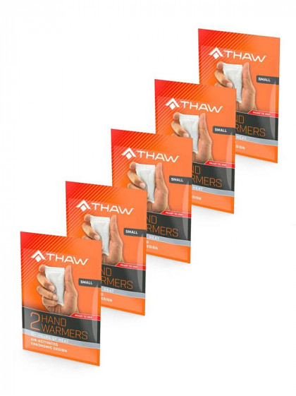 Pack de 5 chaufferettes jetables petit format Thaw