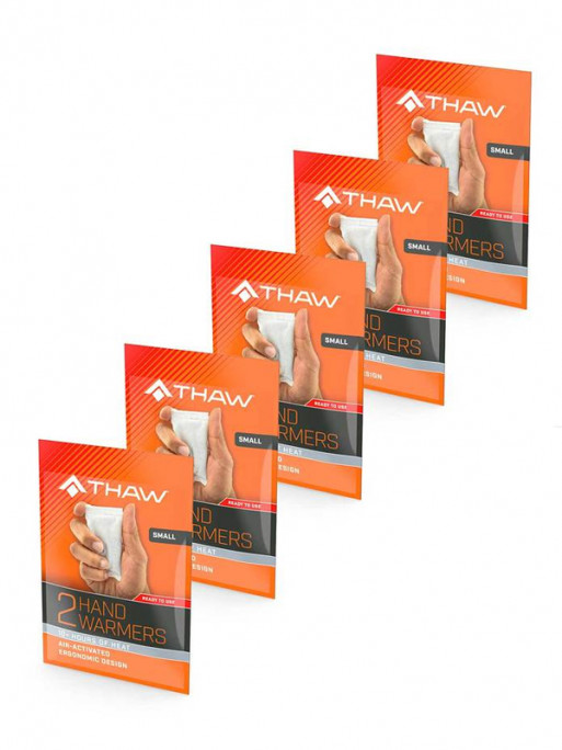 Pack de 5 chaufferettes jetables petit format Thaw