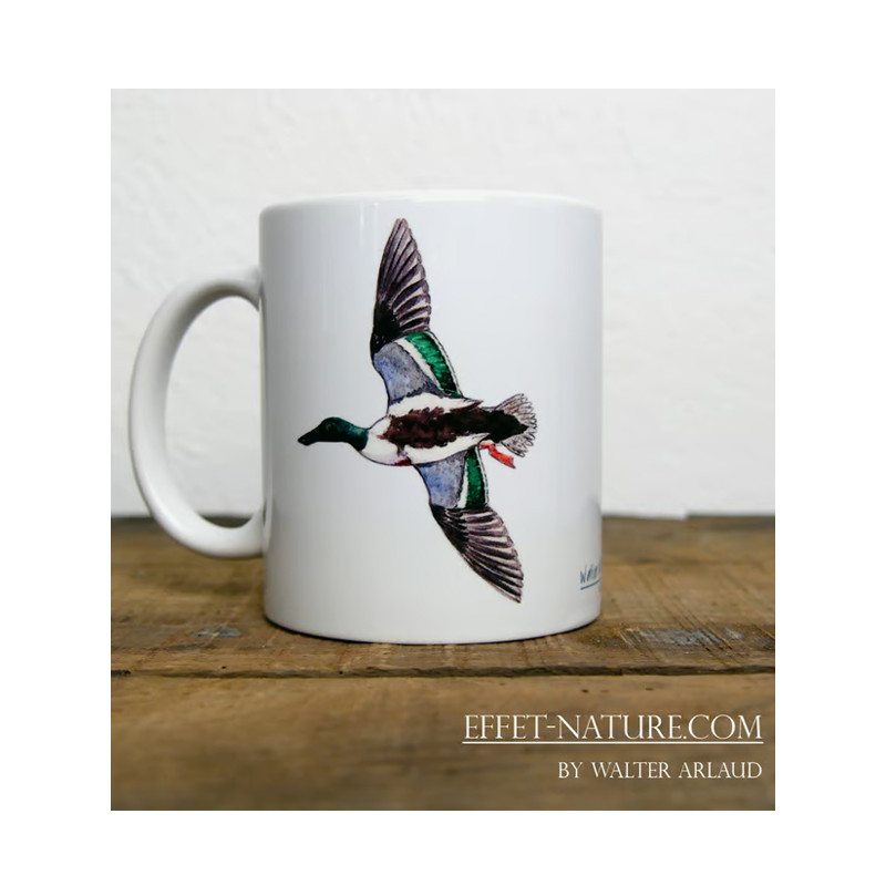 Mug céramique Canard Souchet by Walter Arlaud