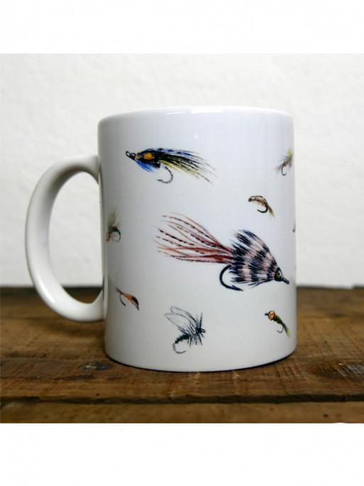 Mug céramique Mouches artificielles by Walter Arlaud