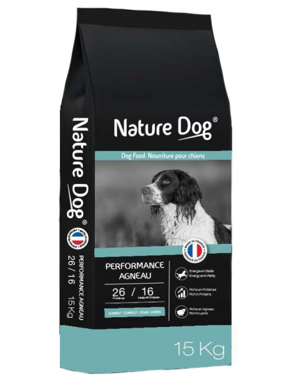 Croquettes Performance 26/16 Nature Dog 15kg