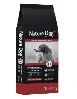 Croquettes Performance 26/16 Saumon Nature Dog 15kg