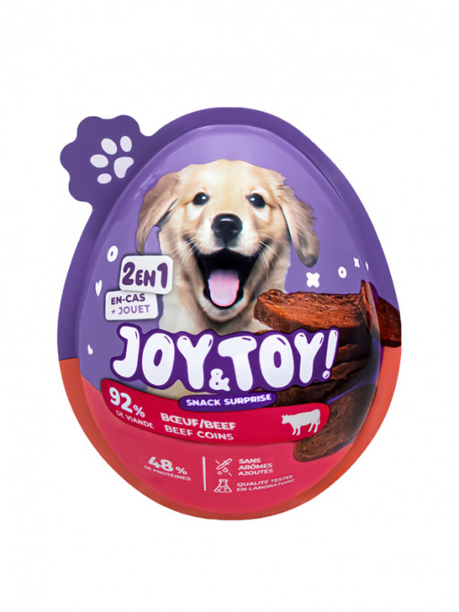 Oeuf surprise pour chien Joy & Toy