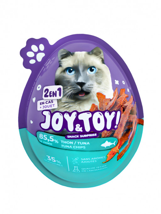 Oeuf surprise pour chat Joy & Toy
