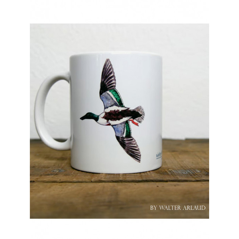 Mug céramique Canard Souchet by Walter Arlaud