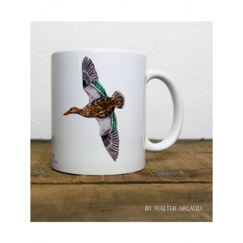 Mug céramique Canard Souchet by Walter Arlaud