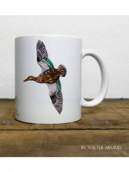 Mug céramique Canard Souchet by Walter Arlaud