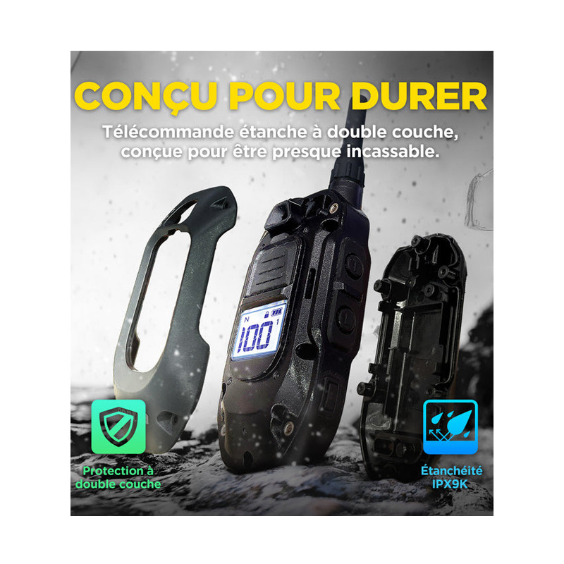 Pack de dressage 640X 2 chiens Dogtra