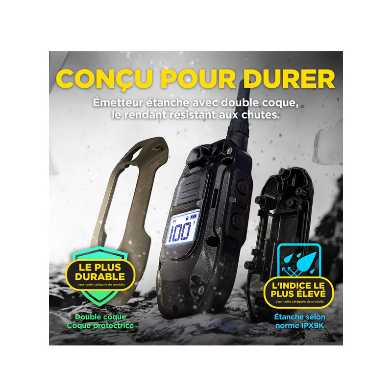 Emetteur X2 pour 1200X et ARC-X Dogtra