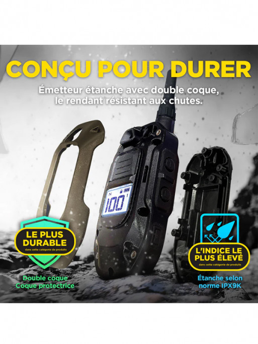 Emetteur X2 pour 1200X et ARC-X Dogtra