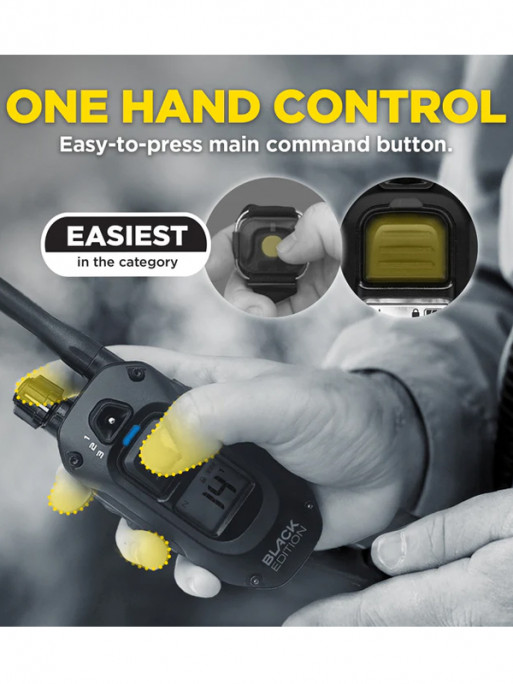 Pack de dressage 1200X Black Edition 1 chien Dogtra