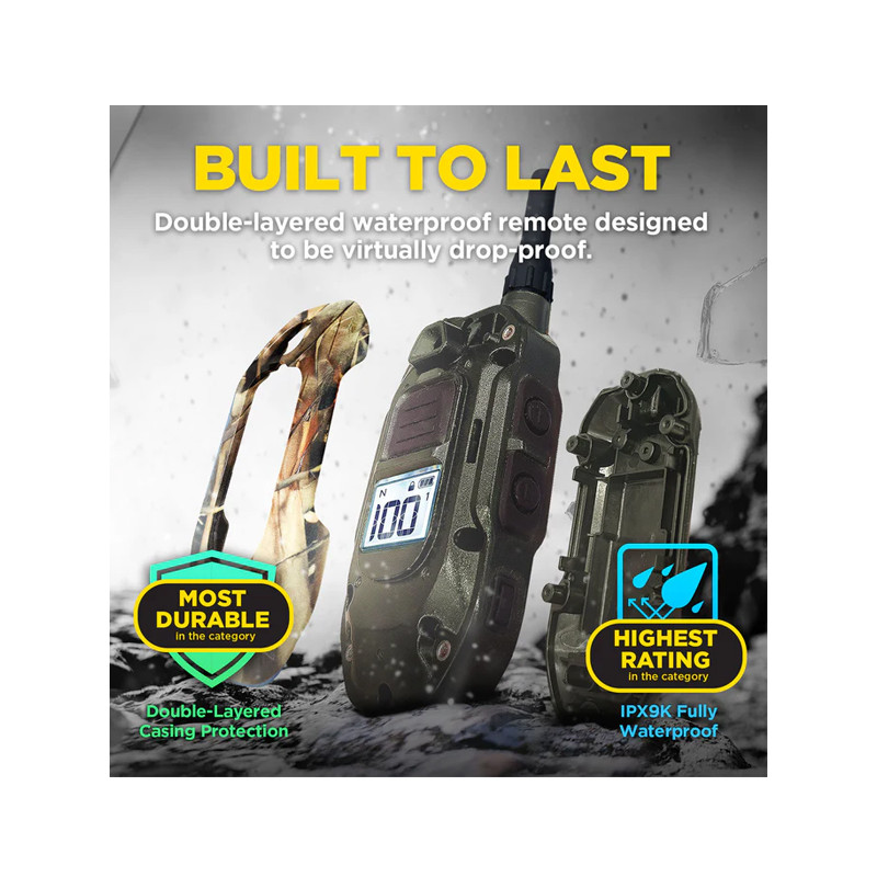 Pack de dressage 1200X Camo Edition 1 chien Dogtra