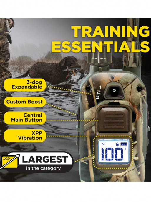 Pack de dressage 1200X Camo Edition 1 chien Dogtra