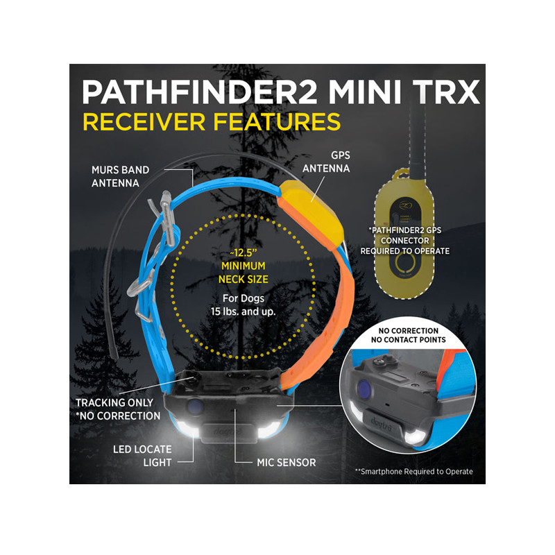Pack de repérage Pathfinder 2 Mini TRX Dogtra