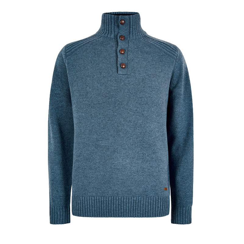 Pull boutonné Shields homme Dubarry