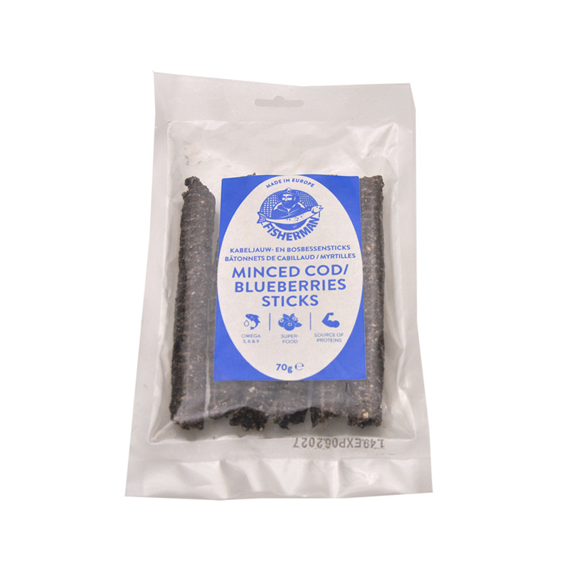 Bâtonnets de cabillaud myrtilles 70g Vadigran