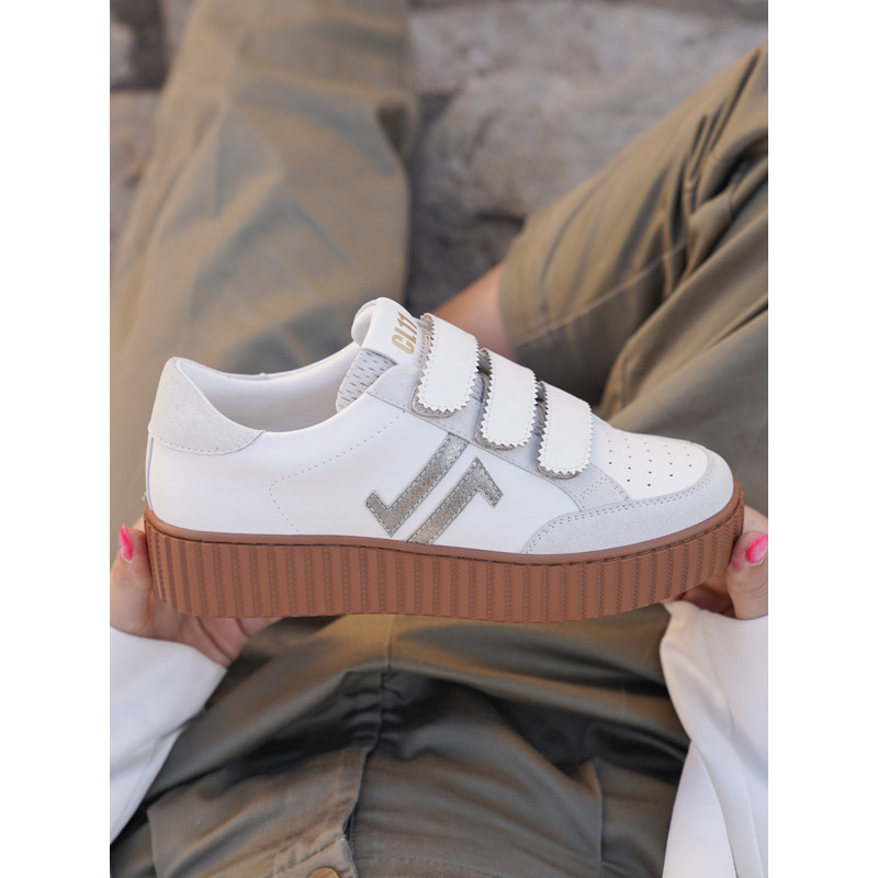 Baskets CL96M blanc femme CL11 Sneakers