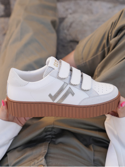 Baskets CL96M blanc femme CL11 Sneakers