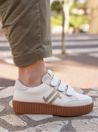 Baskets CL96M blanc femme CL11 Sneakers