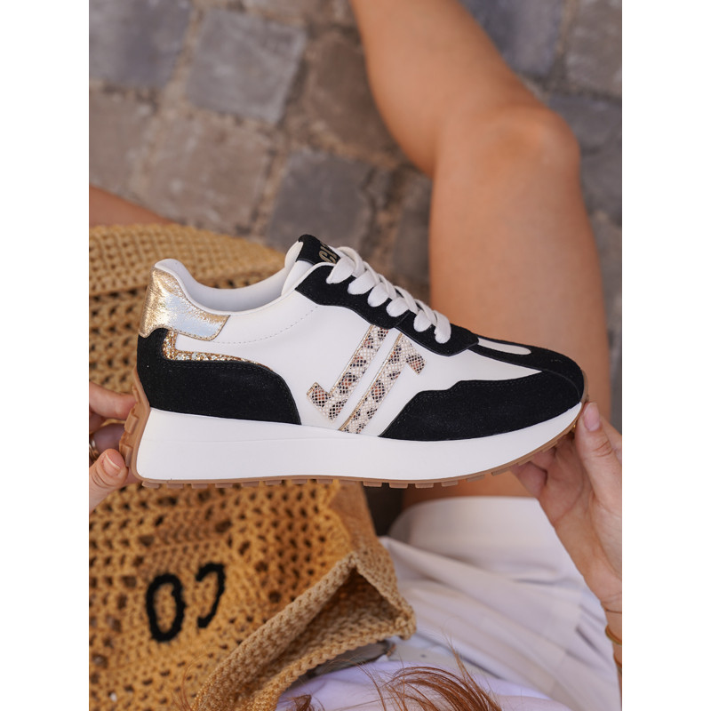 Chaussures CL99 logo léopard femme CL11 Sneakers