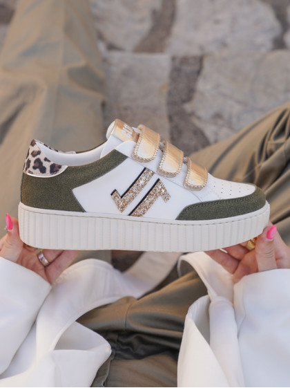 Chaussures CL96C léopard femme CL11 Sneakers