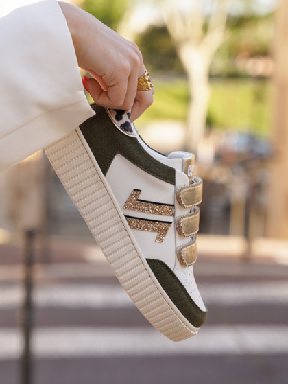 Chaussures CL96C léopard femme CL11 Sneakers