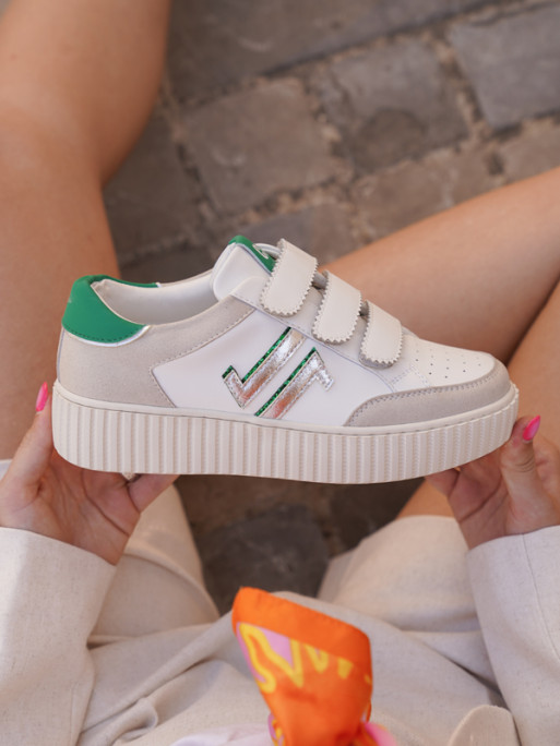 Chaussures CL96C vert CL11 Sneakers