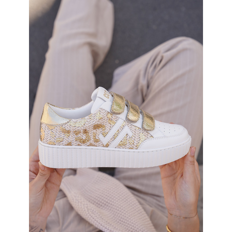 Chaussures CL96 Raffia femme CL11 Sneakers