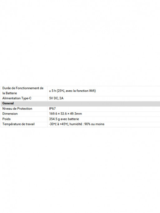 Monoculaire de vision thermique LYNX LH35 3.0 HikMicro