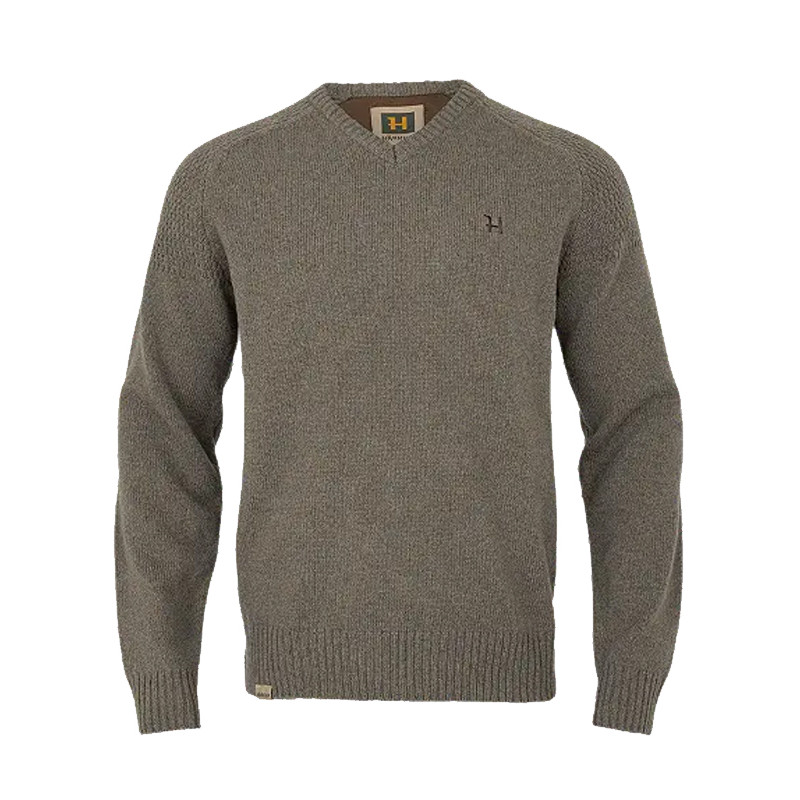 Pull col en V Vincent Mérinos Härkila