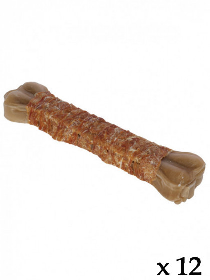 Os de peau de boeuf avec poulet 500g (lot de 12)