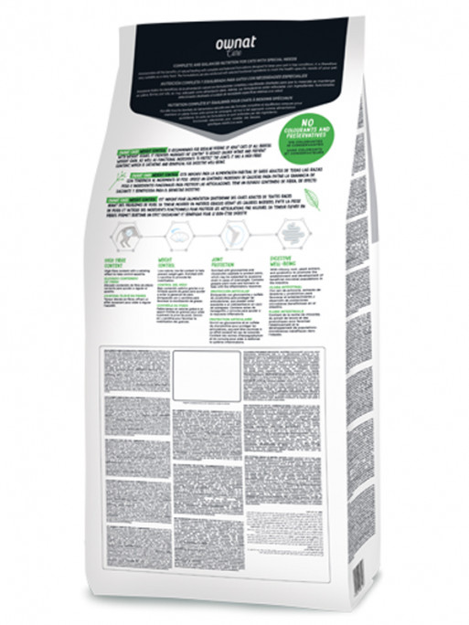 Croquettes Care Weight Control Chats 3kg Ownat