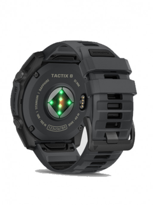 Montre GPS Tactix 8 Amoled Cerakote Garmin