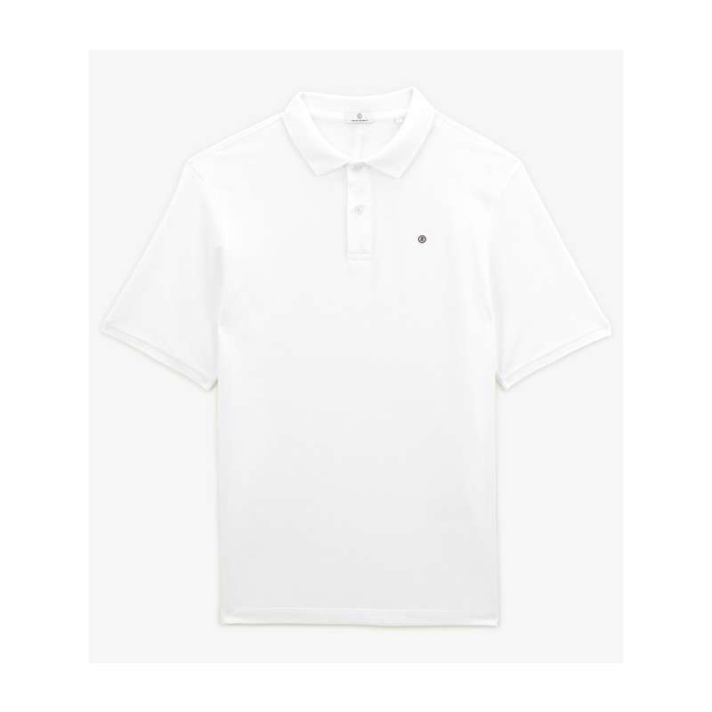 Polo manches courtes coton Lucas Serge Blanco