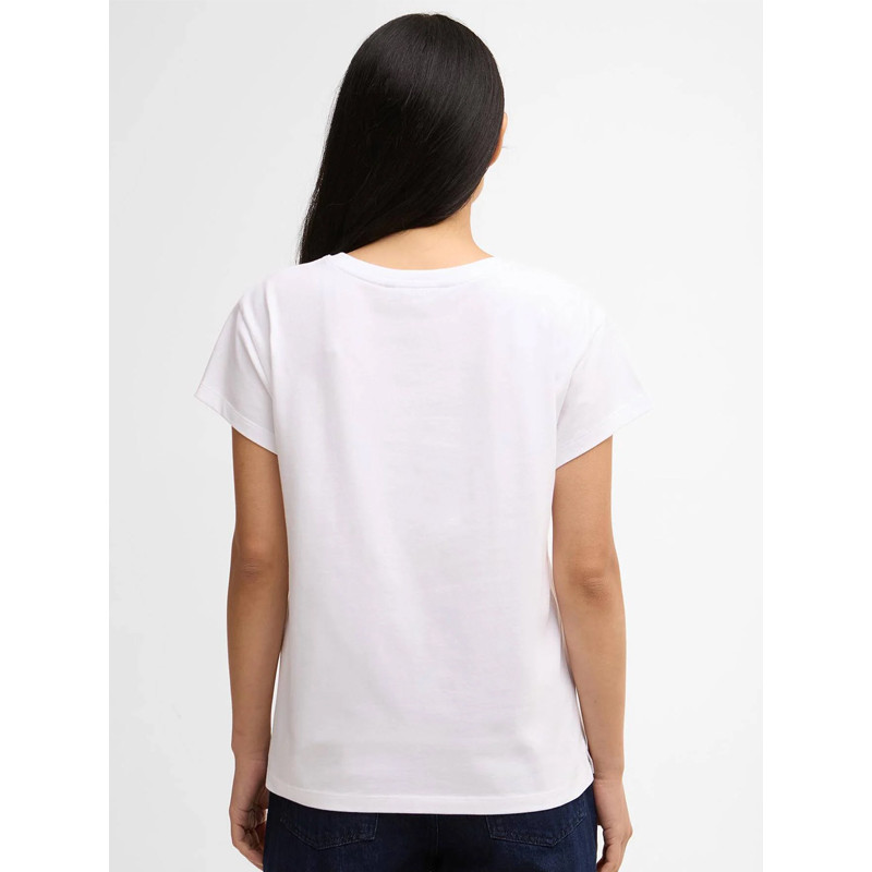 T-shirt Hartland SS26 femme Barbour
