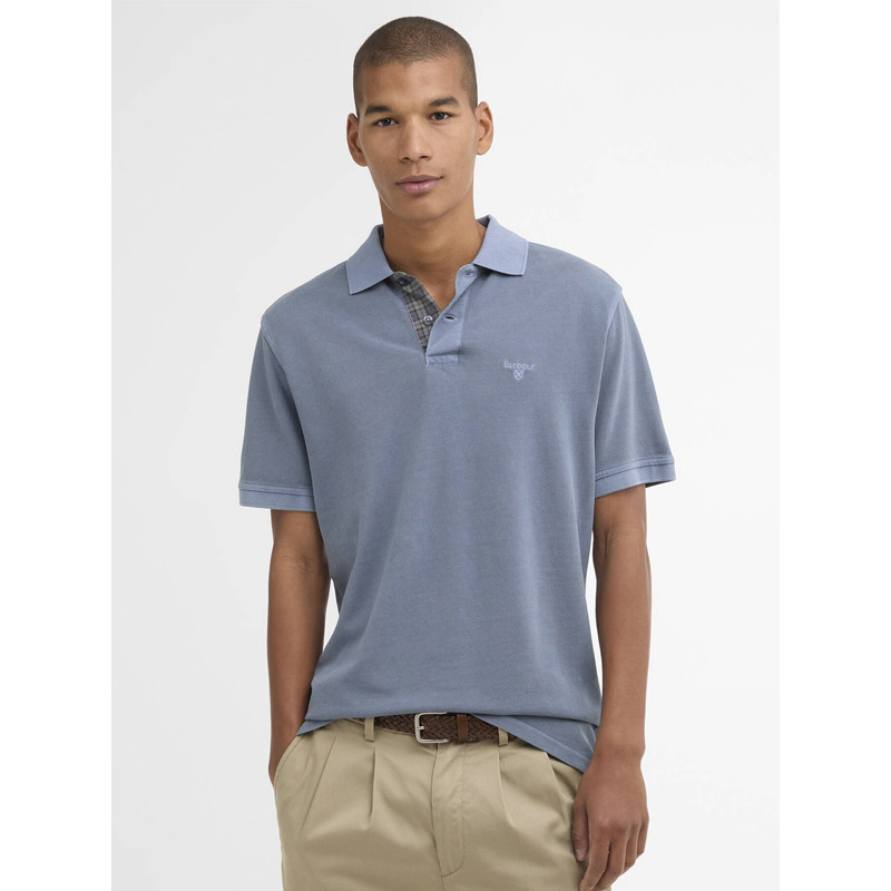 T-shirt tartan Tailored Pique SS26 Barbour