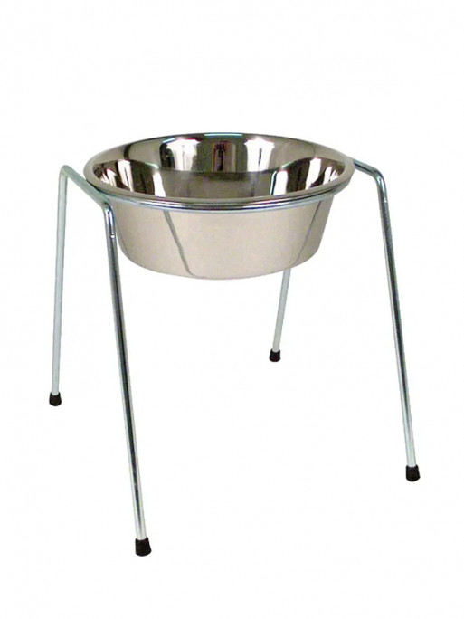 Support simple hauteur 35cm pour gamelle inox Eco 4L Difac