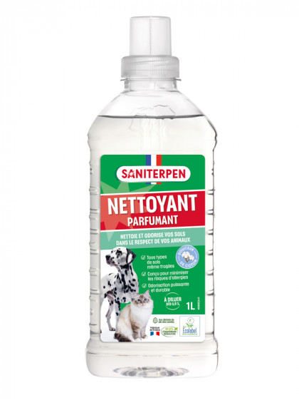 Nettoyant parfumant Douceur de coton 1L Saniterpen