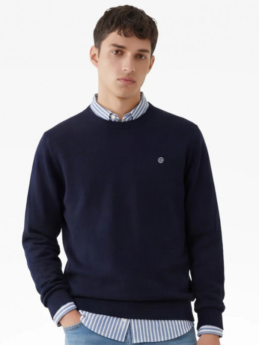 Pull col rond Maximus Serge Blanco