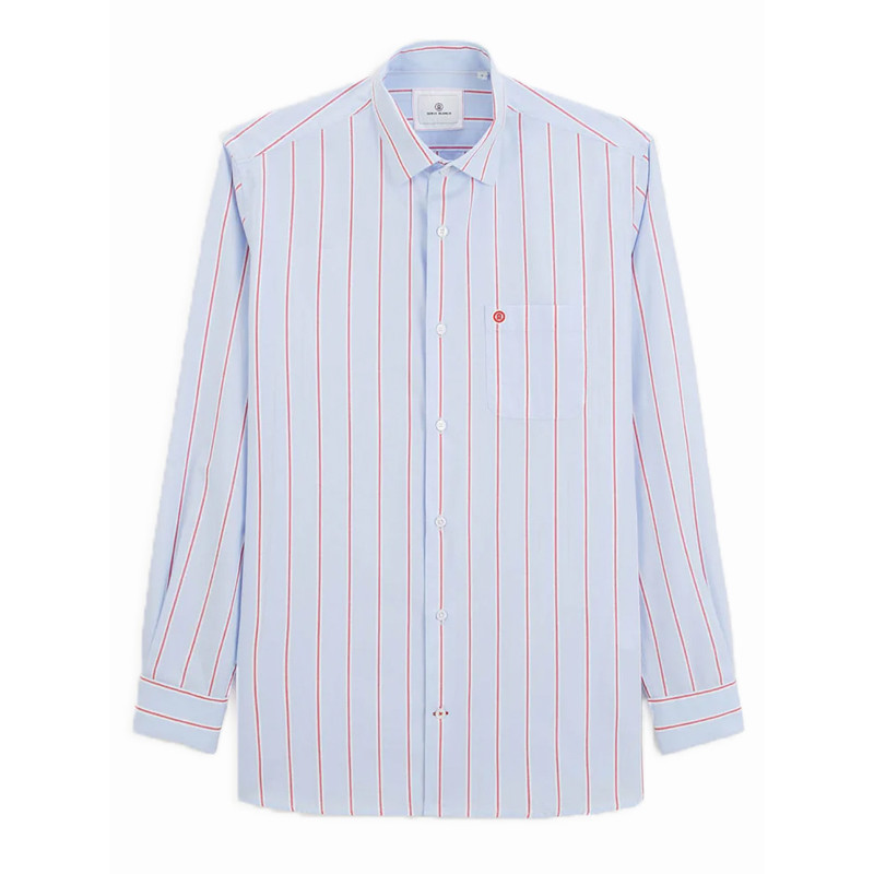 Chemise coton Oxfort Serge Blanco