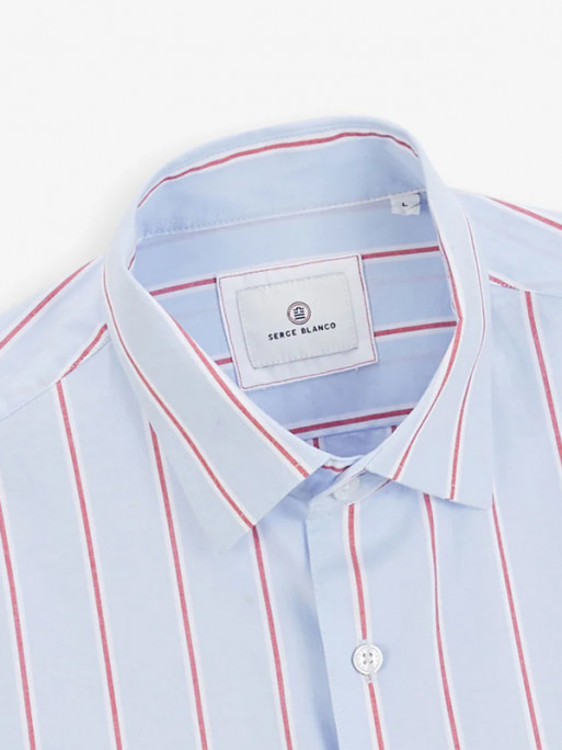 Chemise coton Oxfort Serge Blanco